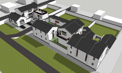 新中式鄉(xiāng)村民宿設(shè)計(jì) 于山水間，構(gòu)筑一種東方生活方式